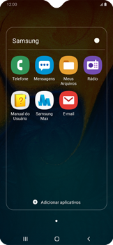 Como configurar seu celular para receber e enviar e-mails - Samsung Galaxy A20 - Passo 4