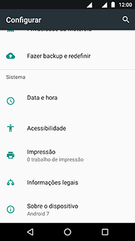 Como atualizar o software do seu aparelho - Motorola Moto Z2 Play - Passo 4