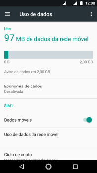 Como conectar à internet - Motorola Moto Z2 Play - Passo 8