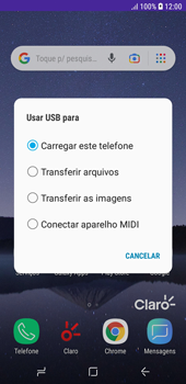 Como transferir arquivos do computador (Windows) para seu aparelho - Samsung Galaxy J4 Core - Passo 5