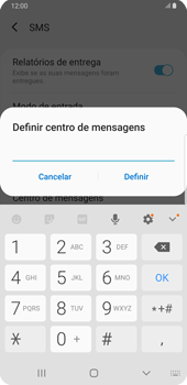 Como configurar o telefone para receber mensagens - Samsung Galaxy S9 Plus - Passo 8