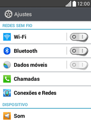 Como se conectar a uma rede Wi-Fi - LG L20 - Passo 4