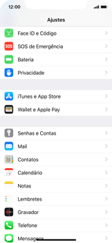 Como configurar seu celular para receber e enviar e-mails - Apple iOS 12 Apple iOS 12 - Passo 3