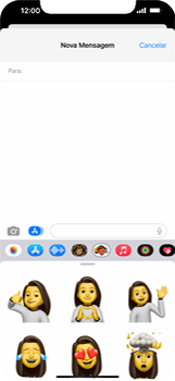 Como criar um Memoji - Apple iOS 16 Apple iOS 16 - Passo 18