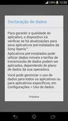 Como configurar pela primeira vez - Sony Xperia SP - Passo 10