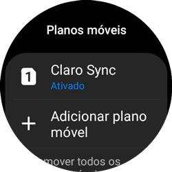 Como desativar Claro Sync - Samsung Galaxy Watch Active 2 - Passo 7