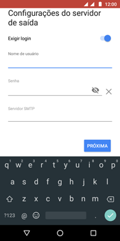 Como configurar seu celular para receber e enviar e-mails - Motorola Moto G6 Play - Passo 17