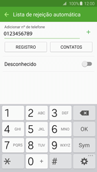 Como bloquear chamadas de um número específico - Samsung Galaxy S6 - Passo 10