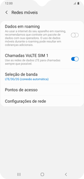 Como conectar à internet - Samsung Galaxy A10s - Passo 10