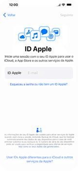 Como configurar pela primeira vez - Apple iOS 16 Apple iOS 16 - Passo 16