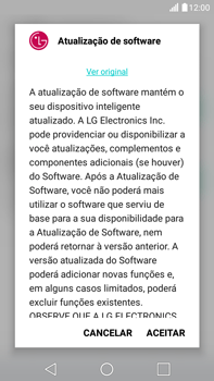 Como atualizar o software do seu aparelho - LG G5 Stylus - Passo 7