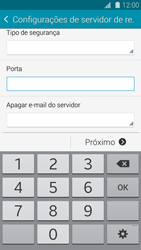 Como configurar seu celular para receber e enviar e-mails - Samsung Galaxy S5 - Passo 11