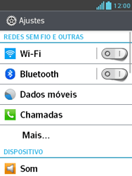 Como ativar e desativar o modo avião no seu aparelho - LG Optimus L3 II - Passo 4