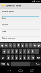 Como configurar seu celular para receber e enviar e-mails - Motorola Moto G (1ª Geração) - Passo 8