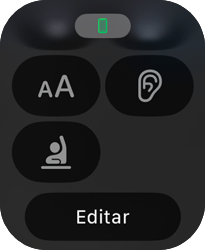 Entenda os ícones da Central de Controle - Apple Watch Series 9 - Passo 14