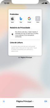 Como agrupar abas no Safari - Apple iOS 15 Apple iOS 15 - Passo 3