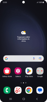Como conectar à internet (APN automático) - Samsung Galaxy S23+ - Passo 1