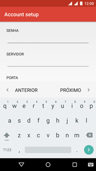 Como configurar seu celular para receber e enviar e-mails - Motorola Moto X Play - Passo 15