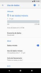 Como ativar e desativar uma rede de dados - Google Pixel 2 - Passo 6