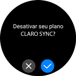 Como desativar Claro Sync - Samsung Galaxy Watch 6 Classic - Passo 9