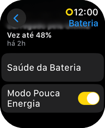 Como ativar o modo reserva de energia - Apple Watch Series 9 - Passo 5