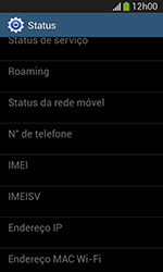 Como encontrar o número de IMEI do seu aparelho - Samsung Galaxy Grand Neo - Passo 6