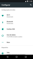 Como ativar e desativar o modo avião no seu aparelho - Motorola Moto G5 Plus - Passo 4