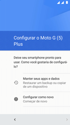 Como configurar pela primeira vez - Motorola Moto G5 - Passo 8