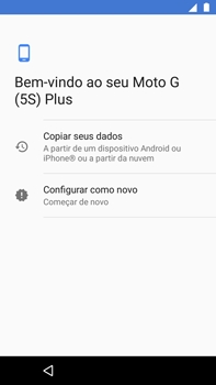 Como configurar pela primeira vez - Motorola Moto G5s Plus - Passo 4