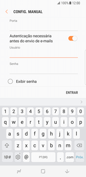 Como configurar seu celular para receber e enviar e-mails - Samsung Galaxy S8 - Passo 15