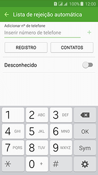 Como bloquear chamadas de um número específico - Samsung Galaxy J7 - Passo 8