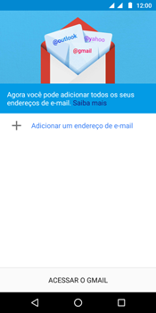 Como configurar seu celular para receber e enviar e-mails - Motorola Moto G6 Play - Passo 5