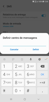 Como configurar o telefone para receber mensagens - Samsung Galaxy J4+ - Passo 8