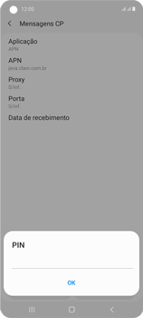 Como conectar à internet (APN automático) - Samsung Galaxy A21s - Passo 22