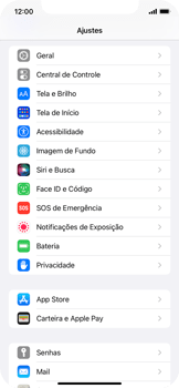 Como personalizar a Central de Controle - Apple iOS 15 Apple iOS 15 - Passo 2