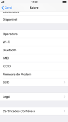 Como encontrar o número de IMEI do seu aparelho - Apple iPhone 6 - Passo 4
