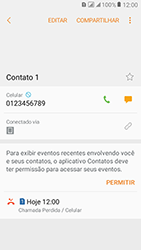 Como bloquear chamadas de um número específico - Samsung Galaxy J2 Prime - Passo 9