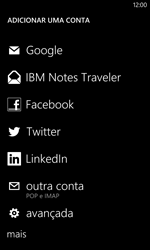 Como configurar seu celular para receber e enviar e-mails - Nokia Lumia 1020 - Passo 6