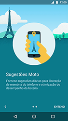 Como configurar pela primeira vez - Motorola Moto X4 - Passo 20