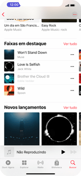 Como ouvir música com outra pessoa no FaceTime - Apple iOS 15 Apple iOS 15 - Passo 17