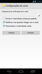 Como configurar seu celular para receber e enviar e-mails - Motorola Moto X (1ª Geração) - Passo 17