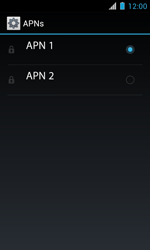 Como configurar a internet do seu aparelho (APN) - Motorola Primus Ferrari - Passo 17