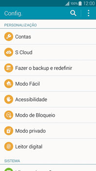 Como restaurar as configurações originais do seu aparelho - Samsung Galaxy Note - Passo 4