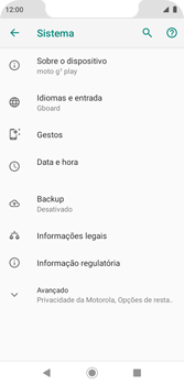 Como encontrar o número de IMEI do seu aparelho - Motorola Moto G7 Play - Passo 4