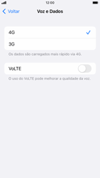 Como ativar e desativar o VoLTE - Apple iPhone SE (2ª geração) - Passo 6