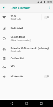 Como configurar a internet do seu aparelho (APN) - Motorola Moto E5 - Passo 5