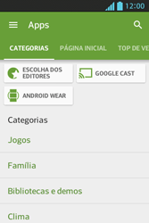 Como baixar aplicativos - LG Optimus L5 - Passo 6