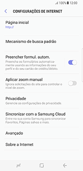 Como configurar a internet do seu aparelho (APN) - Samsung Galaxy S8 - Passo 27
