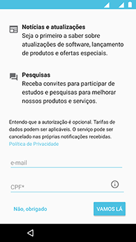 Como configurar pela primeira vez - Motorola Moto Z2 Play - Passo 17