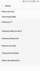 Como encontrar o número de IMEI do seu aparelho - Samsung Galaxy J2 Prime - Passo 5